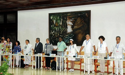 La delegación de las víctimas en las negociaciones de La Habana