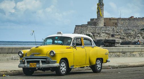 Taxi a Cuba