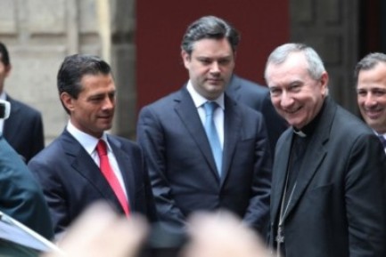 MÉXICO. CON EL PAPA EN EL HORIZONTE. Según el semanario Proceso, Parolin allana el camino al viaje del Papa. Que quiere visitar la frontera MÉXICO. CON EL PAPA EN EL HORIZONTE. Según el semanario Proceso, Parolin allana el camino al viaje del Papa. Que quiere visitar la frontera