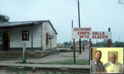 ESPERANDO LA LLAMADA DEL PAPA. La radio comunitaria de Campo Gallo, un pequeño pueblo rural de la Argentina, la recibirá el 8 de agosto