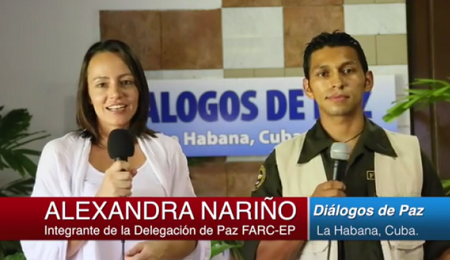 AQUÍ LES HABLA LA GUERRILLA. Las FARC lanzan un noticiero on line. Lo conduce una presentadora de nacionalidad holandesa