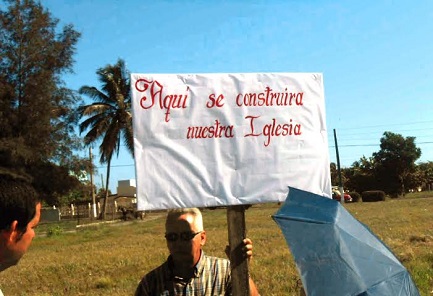 CUBA. PIEDRAS QUE GRITAN. Comienza la construcción de la primera iglesia de la era de la revolución