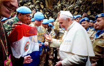 EN LA TIERRA DE LOS GUARANÍES. Fijan las fechas y el programa del viaje del Papa: 10, 11 y 12 de julio. Proveniente de Ecuador y Bolivia