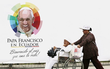“UN HOMBRE EN EL QUE SE PUEDE CONFIAR”. Pueblo, fiesta y oración, las tres dimensiones de la etapa ecuatoriana del viaje de Francisco