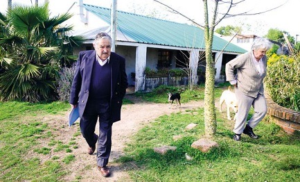 José “Pepe” Mújica y su  mujer Lucia Topolansky