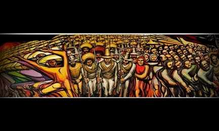 UNA MUESTRA DE 42 AÑOS. El jueves se inaugura en Chile la exposición pictórica de los grandes muralistas mexicanos que fue suspendida por el golpe militar de 1973