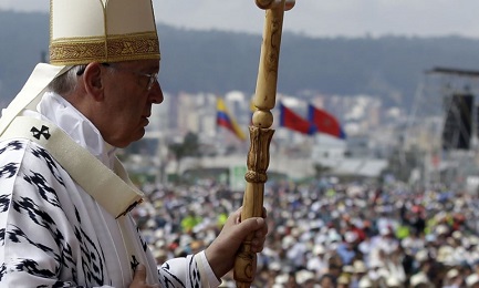 Francisco en Bolivia, julio de 2015