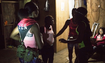 Año Nuevo entre los guerrilleros del ELN -Foto Ramon Campos Iriarte