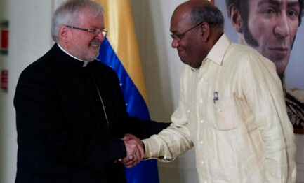 UN PASO VATICANO EN LA CRISIS DE VENEZUELA. Después del llamamiento del Papa y la respuesta afirmativa del Parlamento, el Nuncio se puso a disposición para  “colaborar con la paz”