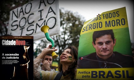 BRASIL. LA JUSTICIA AL ASALTO DE LA POLÍTICA. ¿Protagonismo exagerado del Poder Judicial? La revista de los Focolares Cidade Nova plantea la discusión en su último número