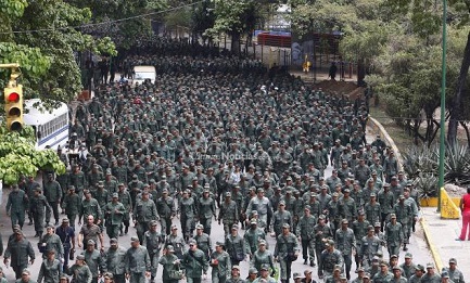 Maniobras militares en Venezuela