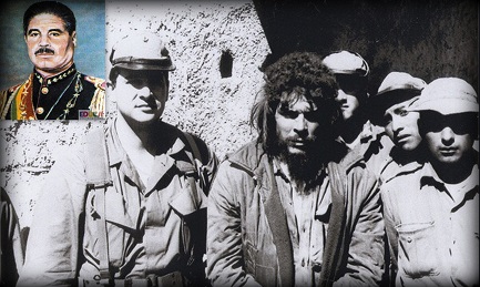 El arresto del “Che” Guevara en Bolivia. En el recuadro, el militar que ordenó su muerte