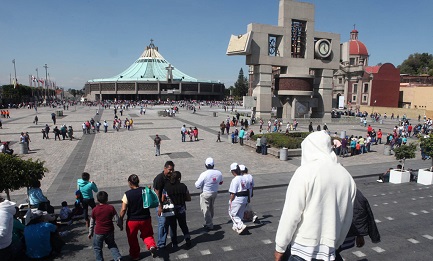 La Basílica de Guadalupe. Foto: Benjamin Flores