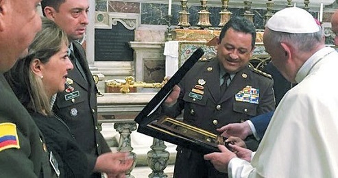 GENDARMERÍA VATICANA. Recibirá entrenamiento de la Policía de Colombia para la lucha contra el narcotráfico, lavado de dinero y crímenes cibernéticos