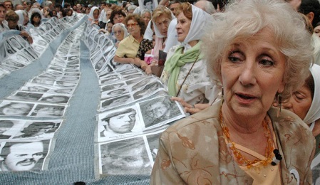 Estela Barnes de Carlotto, presidente de las Abuelas de Plaza de Mayo