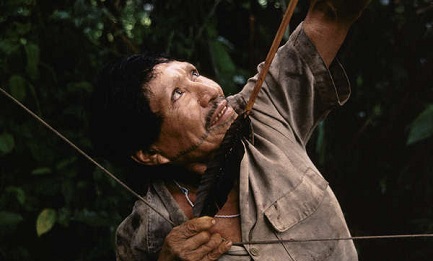 Los Matsés viven desde hace muchas generaciones de la caza y la recolección en la frontera de la Región Amazónica /Foto C. Pillitz