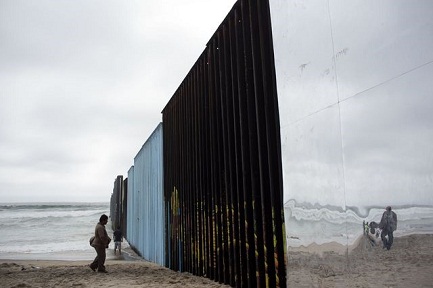 Un tramo en la periferia de Tijuana. Foto Afp