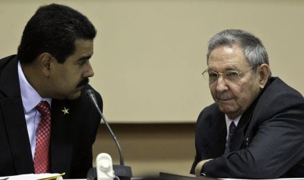 Nicolás Maduro y Raúl Castro