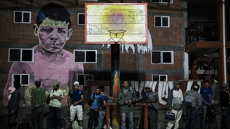 Inmigrantes en el albergue La 72 en el municipio de Tenosique en México (Foto Fred Ramos-El Faro)