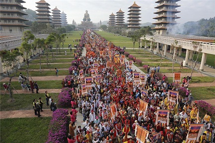 LA VIRGEN DE APARECIDA LLEGA A CHINA ANTES QUE EL PAPA. El 25 de diciembre participará en un gran encuentro interreligioso en el Museo de Buda de Taiwán