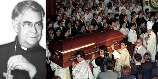 El funeral, el 27 de mayo de 1993