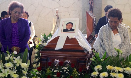 Funeral de uno de los últimos sacerdotes asesinados en México