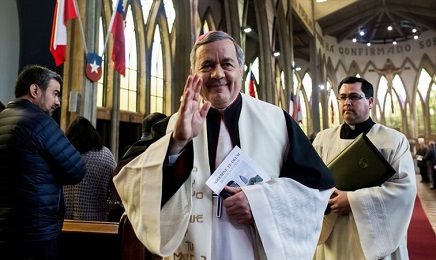 El obispo Barros (Foto Getty Images)