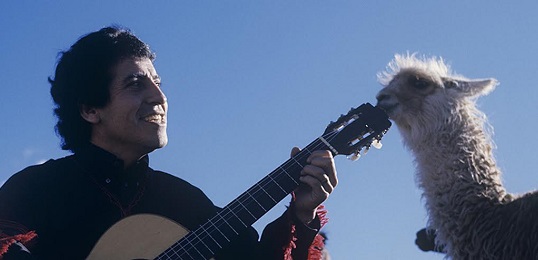 Víctor Jara en una foto que se conserva en el Archivo homónimo creado en Chile
