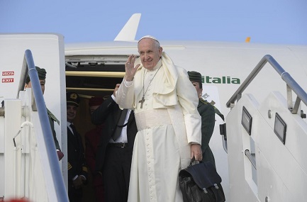El Papa Francisco comienza su viaje a Irlanda (Vatican Media)