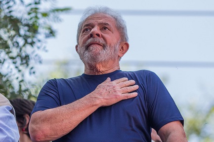 Luiz Inácio da Silva, de 72 años